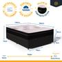 Imagem de Cama Box Baú com Colchão Pillow In Orthoplus Queen 158x198x30cm