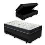 Imagem de Cama Box Baú e Auxiliar Solteiro + Colchão de Molas - Probel - Prodormir Sleep Black - 88cm