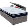 Imagem de Cama Box Baú e Colchão Orthosono D33 Com Euro Pillow Solteiro Anjos