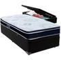 Imagem de Cama Box Baú e Colchão Orthosono D33 Com Euro Pillow Solteiro Anjos