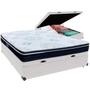 Imagem de Cama Box Baú e Colchão Orthosono D33 Com Euro Pillow Viúvo Anjos