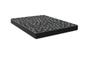 Imagem de Cama Box Baú King 193 Tecido Sintético Marrom Com Colchão Espuma D20 - Tampo Preto Bello Box 12cm