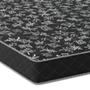 Imagem de Cama Box Baú King 193 Tecido Sintético Marrom Com Colchão Espuma D20 - Tampo Preto Bello Box 12cm