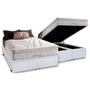 Imagem de Cama Box Baú King + Colchão Herval American Molas Maxspring  193x203x76