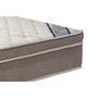 Imagem de Cama Box Baú King: Colchão Molas Ensacadas Ortobom SuperPocket Light OrtoPillow + Base CRC Suede Brown(186x198)