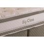 Imagem de Cama Box Baú King: Colchão Molas Herval ConfortClass Big Class DF + Base CRC Suede Gray(193x203)