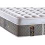 Imagem de Cama Box Baú King: Colchão Molas Pocket Ensacadas Castor  Light Stress Oxygen New Plush + Base CRC Suede Gray(193x203)