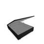 Imagem de Cama Box Baú Luxo Blindado Viúva AColchoes Suede Preto 41x128x188
