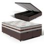 Imagem de Cama Box Baú Queen + Colchão de Molas Ensacadas - Anjos - Classic 158cm