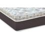 Imagem de Cama Box Baú Queen: Colchão Molas Ensacadas Castor Pocket Class Híbrido + Base CRC Courano Black(158x198)