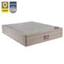 Imagem de Cama Box Baú Queen Suede Bipartido + Colchão Molas Ensacadas AirTech Ortobom 69x158x198 Bege