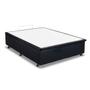 Imagem de Cama Box Baú Queen Universal Courano Nero Black (158x198x35) - Ortobom