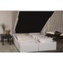 Imagem de Cama Box Baú Queen Universal Courano White (158x198x35) - Ortobom