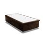 Imagem de Cama Box Baú Queen Universal Suede Brown (158x198x35) - Ortobom