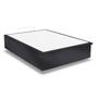 Imagem de Cama Box Baú Queen Universal Suede Gray (158x198x35) - Ortobom