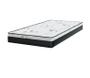 Imagem de Cama Box Baú Solteiro 88 Sintético Branco com Colchão Espuma D33 One Face 57X88X188
