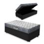 Cama Box Baú Solteiro + Colchão D33 Ortobom Iso 100 78cm Imagem de Cama Box Baú Solteiro + Colchão D33 Ortobom Iso 100 78cm