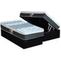 Imagem de Cama Box Baú Solteiro: Colchão Molas Bonnel Castor System Class One Face + Base CRC Courano Black(88x188)