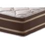 Imagem de Cama Box Baú Solteiro: Colchão Molas Ensacadas Anjos Duo Sono MasterPocket+Base Courano Brown(88x188)