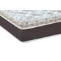 Imagem de Cama Box Baú Solteiro: Colchão Molas Ensacadas Castor Pocket Class Híbrido + Base CRC Courano Black(88x188)