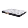 Cama Box Baú Solteiro Conforto Sintético Preto + Colchão Solteiro Conforto Espuma D33 14x88x188 - RABI COLCHOES Imagem de Cama Box Baú Solteiro Conforto Sintético Preto + Colchão Solteiro Conforto Espuma D33 14x88x188