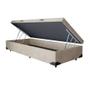 Imagem de Cama Box Bau Solteiro King Suede (0.96X2.03)