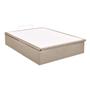 Imagem de Cama Box Baú Solteiro Universal Courano Clean (88x188x35) - Ortobom