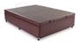 Imagem de Cama Box Baú Viúva 128 Bello Box - Tecido Sintético Marrom