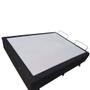 Imagem de Cama Box Baú Viúva NK Camas Poliéster Preto 41x128x188