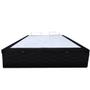 Imagem de Cama Box Baú Viúva NK Camas Poliéster Preto 41x128x188