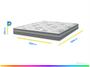 Imagem de Cama Box (Box + Colchão) Queen Umaflex Bipartida