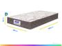 Cama Box (Box + Colchão) Solteiro Plumatex - Gazin de Espuma 49cm de Altura Supreme Imagem de Cama Box (Box + Colchão) Solteiro Plumatex