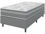 Cama Box (Box + Colchão) Solteiro Umaflex - de Molas Ensacadas 46cm de Altura Beta Imagem de Cama Box (Box + Colchão) Solteiro Umaflex