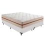 Imagem de Cama Box Branco e Colchão Queen Classic Anjos