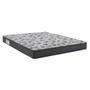Imagem de Cama Box Casal 138 Tecido Sintético Preto com Colchão De Espuma - D33 Ortobom ISO 100 58x138x188