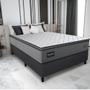 Imagem de Cama Box Casal 138cm Molas Ensacadas Texas Gazin