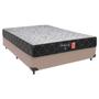 Imagem de Cama + Box Casal Bege Colchão Orthopedic D33 20cm Comfort Prime 138x188