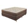 Imagem de Cama Box Casal (Box + Colchão) 138x188x63 Bali Prorelax Molas Ensacadas Pillow Top Turn Free - Marrom