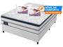 Cama Box Casal (Box + Colchão) Gazin de Mola - Ensacada 59cm de Altura + 2 Travesseiros Ortobom Imagem de Cama Box Casal (Box + Colchão) Gazin de Mola