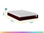 Cama Box Casal (Box + Colchão) Plumatex de Mola - Ensacada 53cm de Altura Turim Imagem de Cama Box Casal (Box + Colchão) Plumatex de Mola