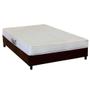 Imagem de Cama Box Casal: Colchão Anatômico Herval AG65 Frontier + Base CRC Suede Brown(138x188)