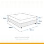 Imagem de Cama Box Casal + Colchão de molas - Anjos - Classic Superlastic 138cm