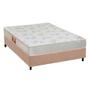 Imagem de Cama Box Casal: Colchão Espuma D33 Castor Sleep Max Relax + Base CRC Suede Clean(138x188)