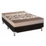 Imagem de Cama Box Casal: Colchão Espuma D33 Kappesberg  Sonolev + Base CRC Suede Black(138x188)