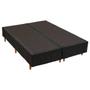 Imagem de Cama Box Casal: Colchão Espuma Polar D28/EP Orthopremium + Base CRC Rústico Black(138x188)
