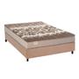 Imagem de Cama Box Casal: Colchão Molas Ensacadas Kappesberg MasterPocket  Essencial + Base CRC Suede Clean(138x188)