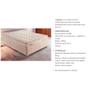 Imagem de Cama Box Casal: Colchão Molas Ensacadas Paropas MasterPocket  Aghata + Base CRC Rústico Branco(138x188)