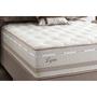 Imagem de Cama Box Casal: Colchão Molas Herval Maxspring Lyon + Base CRC Courano Clean(138x188)