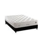 Imagem de Cama Box Casal: Colchão Molas MasterPocket Ensacadas Anjos Impressione + Base CRC Suede Black(138x188)