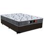 Imagem de Cama Box Casal + Colchão Ortopédico Resistente Pró D28 Prime Colchões 138x188x60 Marrom